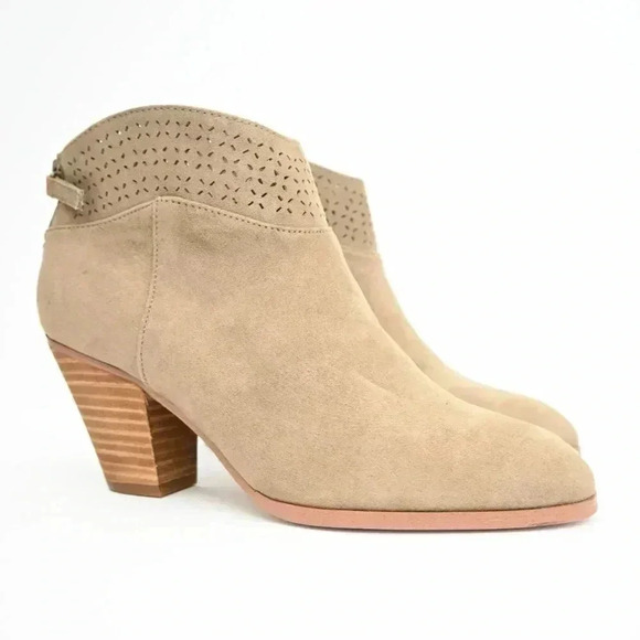 Violet & Red "Lazer" Bootie NWOB - Picture 1 of 5
